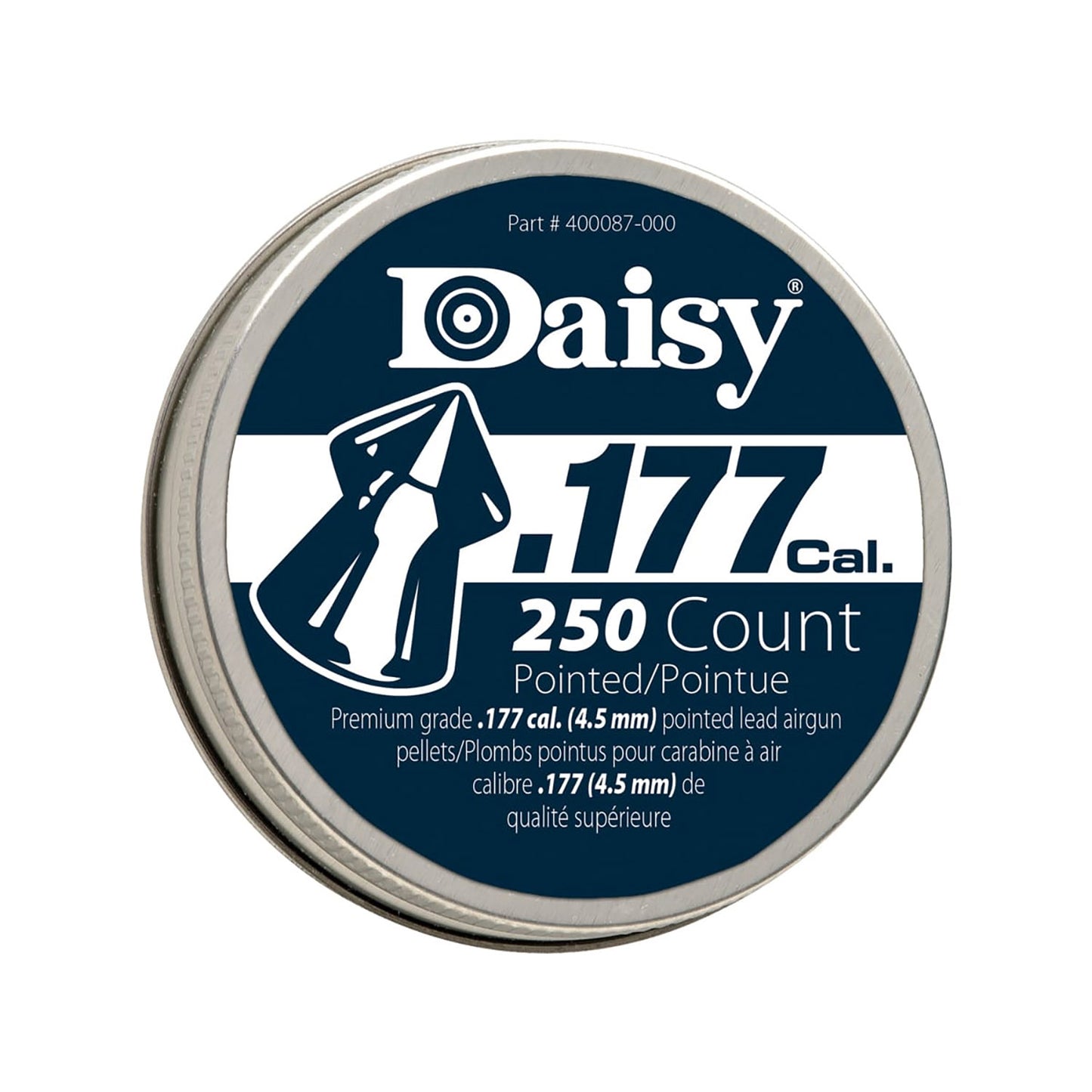250 ct. Daisy .177 Cal Precision Max Air Gun Pellets - Pointed