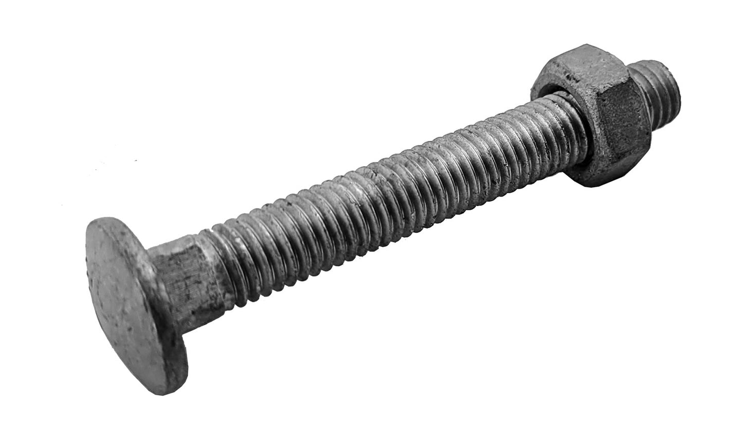 1-3/8" Galvanized Single Boulevard Clamp Set