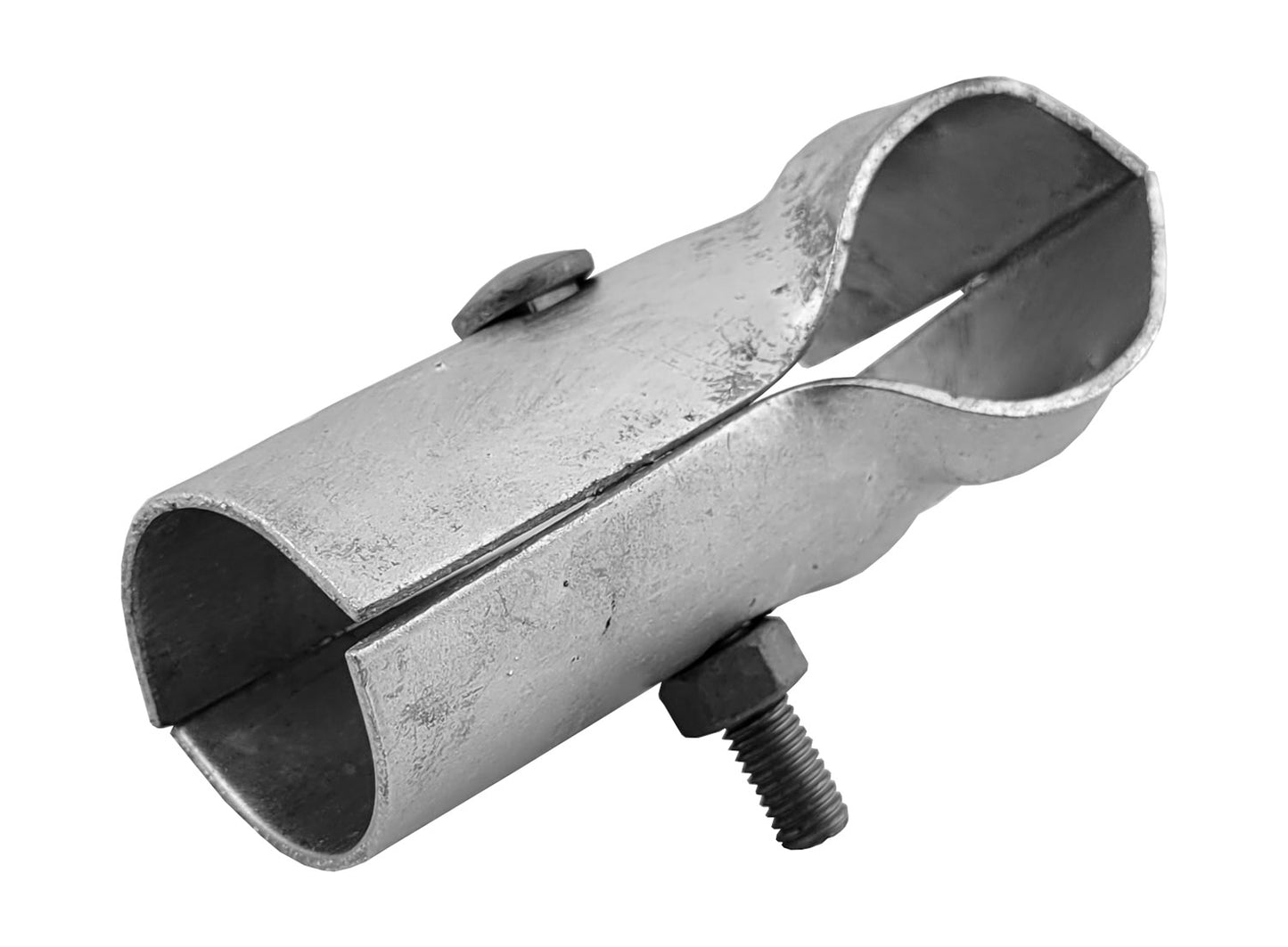 1-3/8" Galvanized Single Boulevard Clamp Set