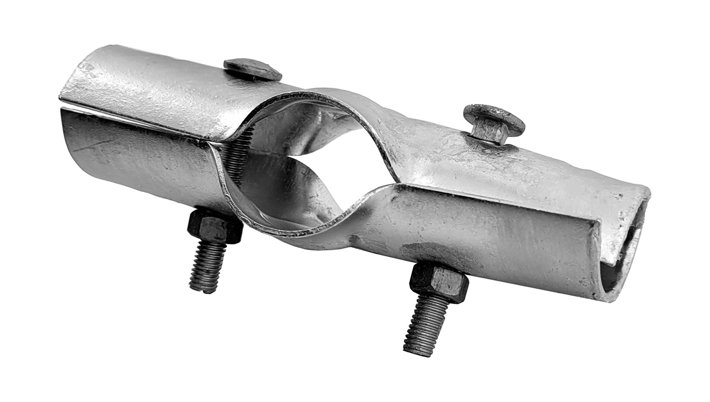 1-3/8" Galvanized Double Boulevard Clamp Set