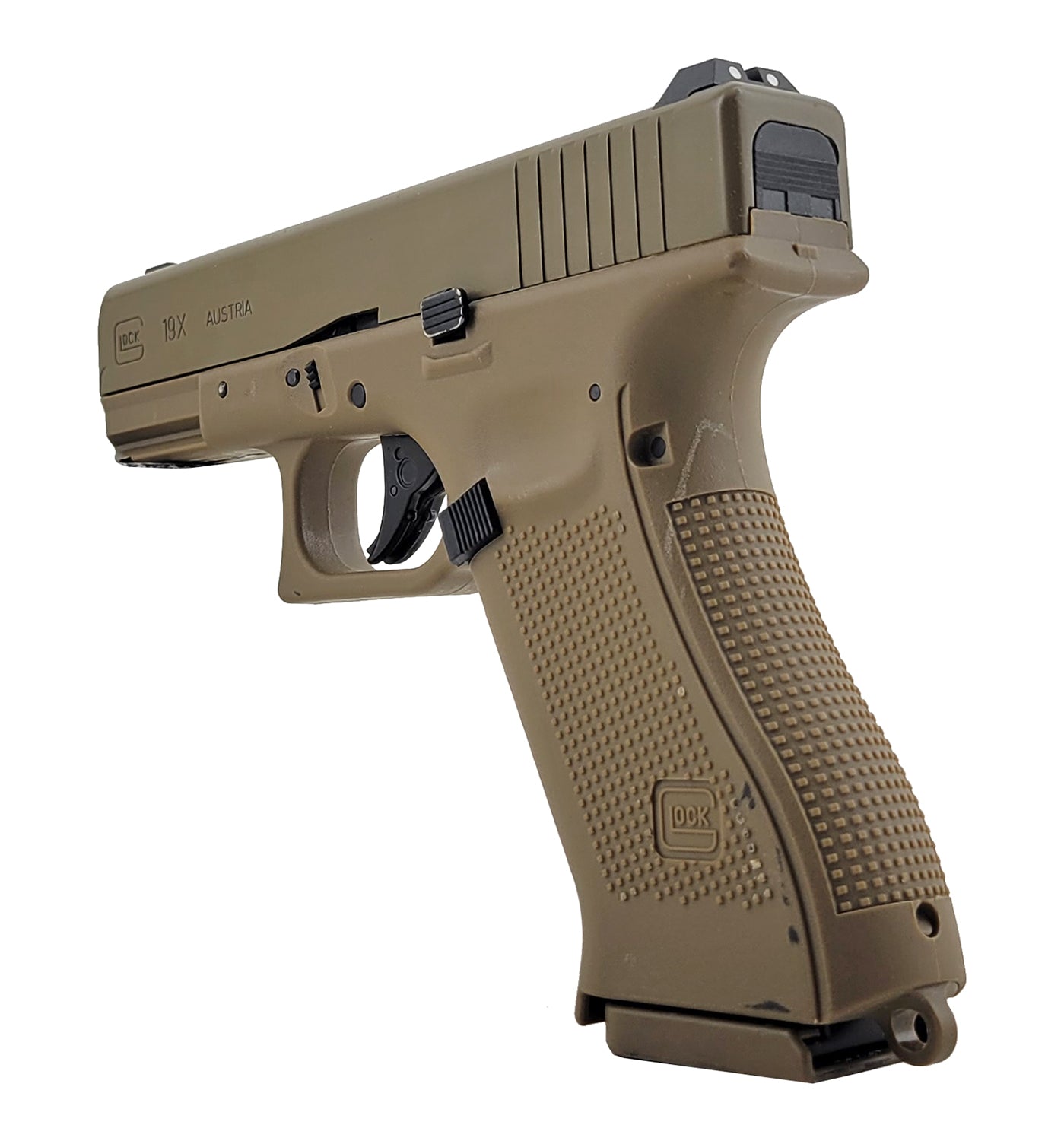 GLOCK G19X Tan .177 Cal. BB Pistol Replica - B Grade