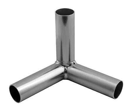 4 Way Top Edge Low Peak Canopy Fittings - Heavy Duty Steel | Golden Valley Tools & Tarps
