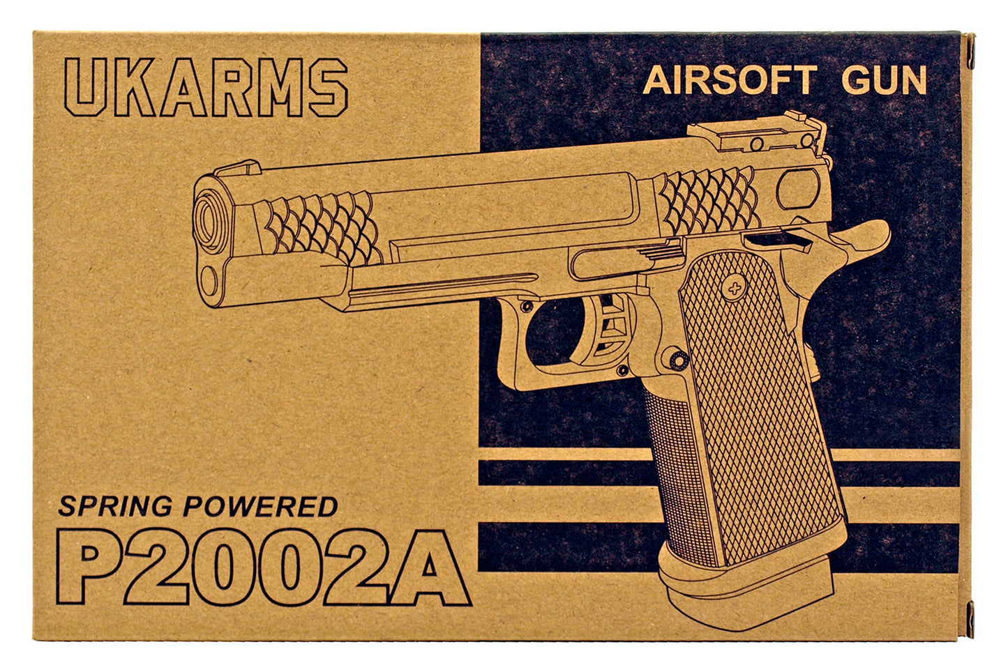 UKArms P2002A Spring Powered Airsoft Handgun