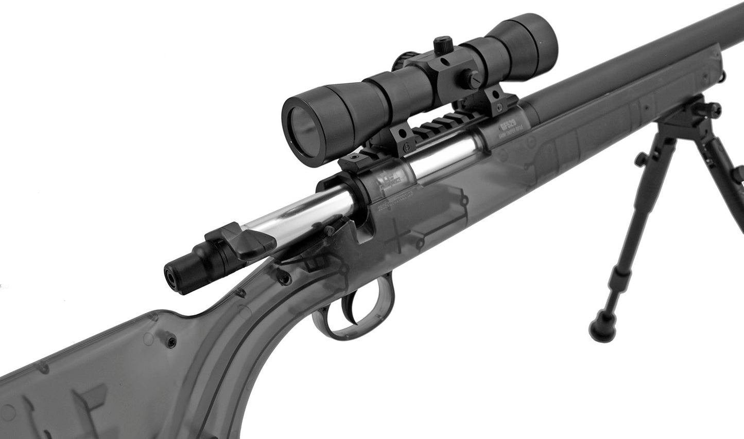 Game Face GF529 Spring-Powered Bolt Action Sniper Airsoft Rifle