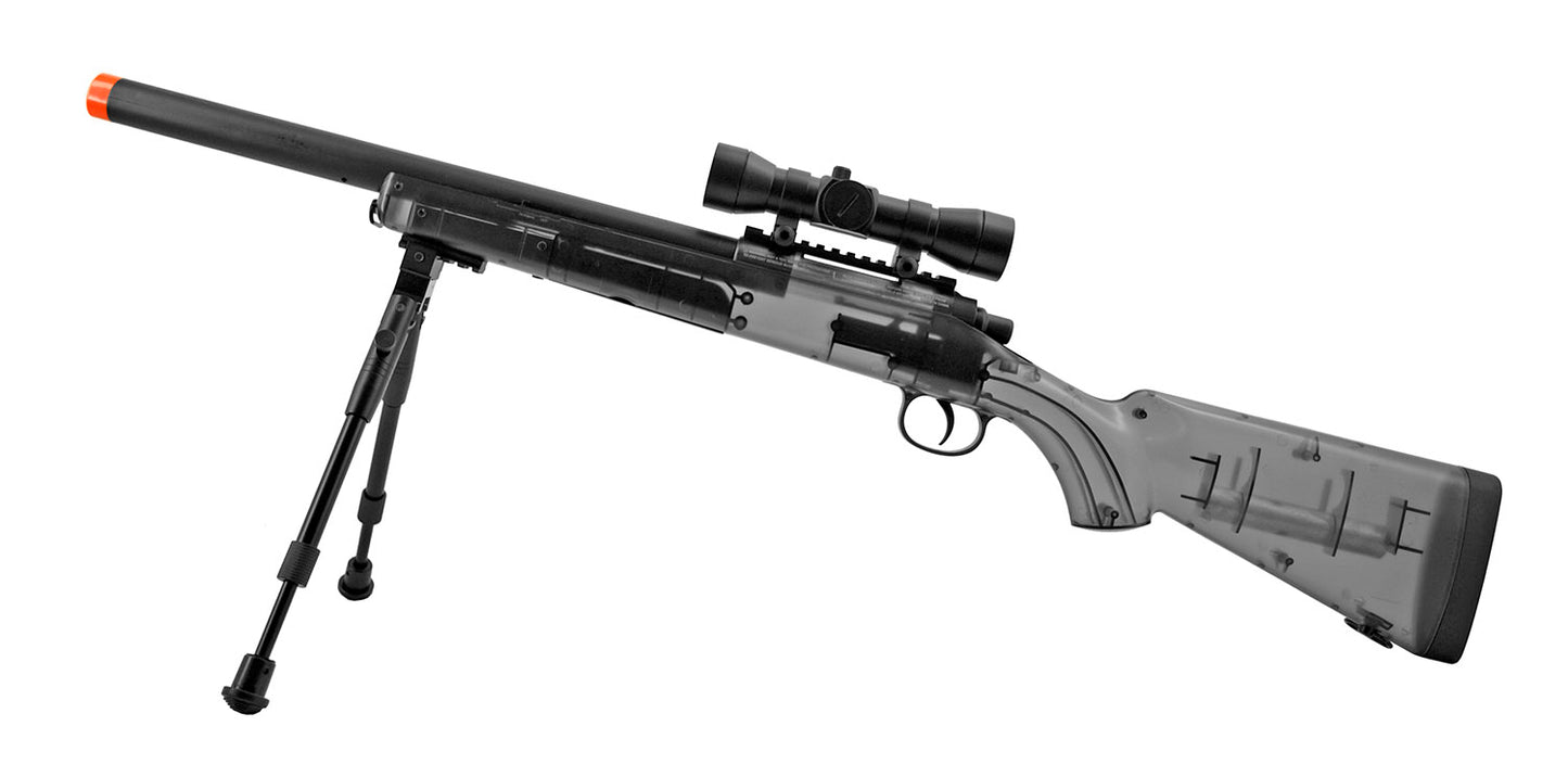 Game Face GF529 Spring-Powered Bolt Action Sniper Airsoft Rifle