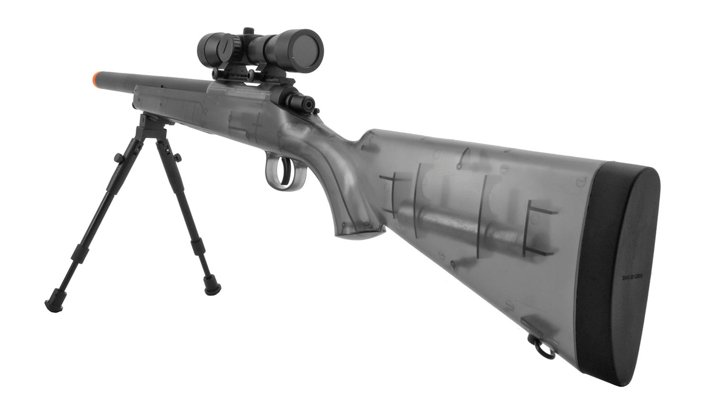 Game Face GF529 Spring-Powered Bolt Action Sniper Airsoft Rifle