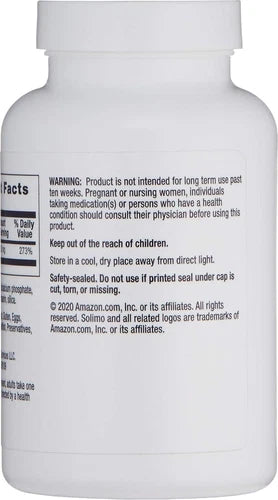 Zinc 30mg Tablets - 300 Count, Unflavored, 10- Supply for Your Health