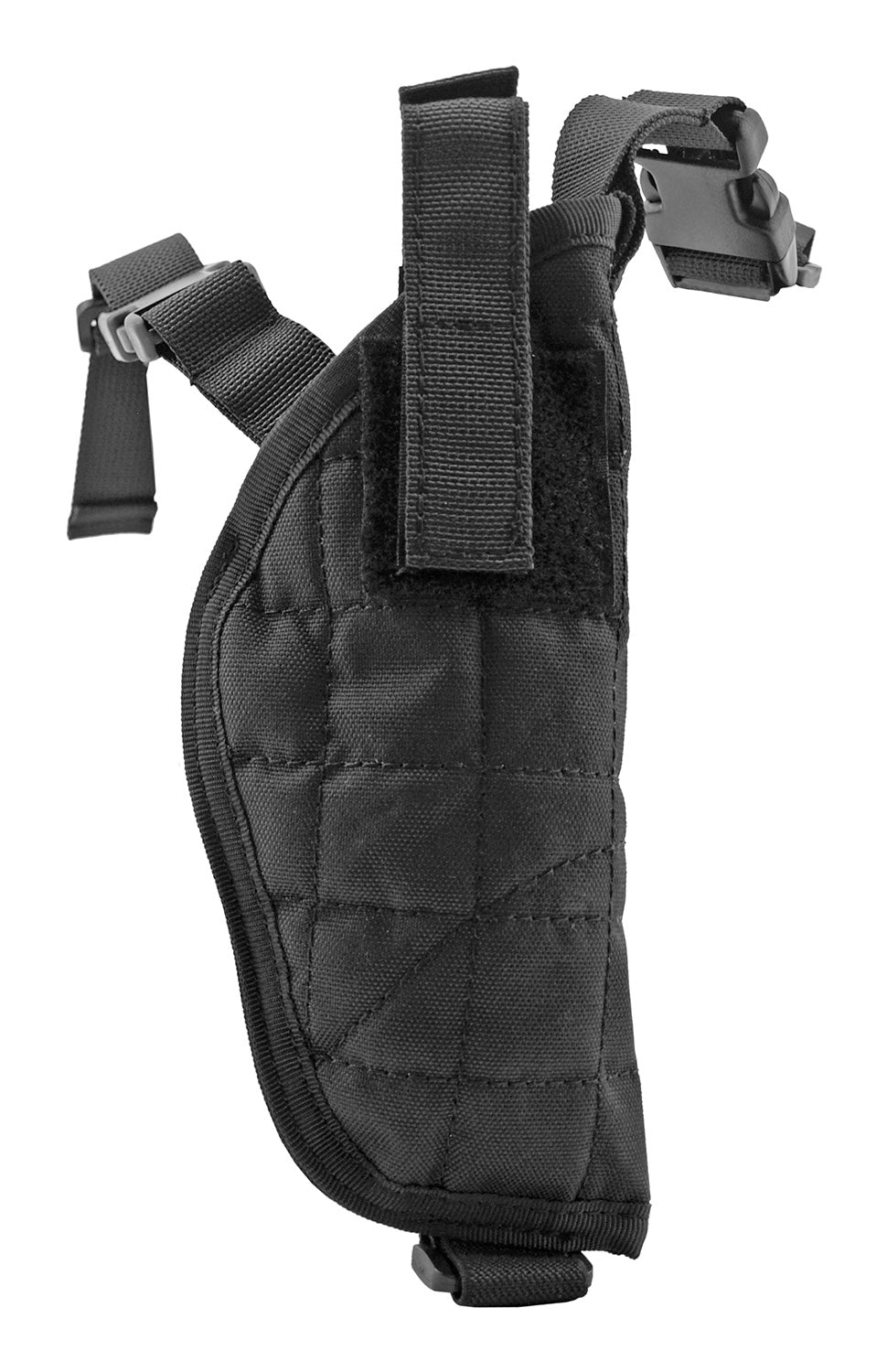 Lancer Tactical Shoulder Gun Holster with Additional Magazine Clip Storage - CA-349BN