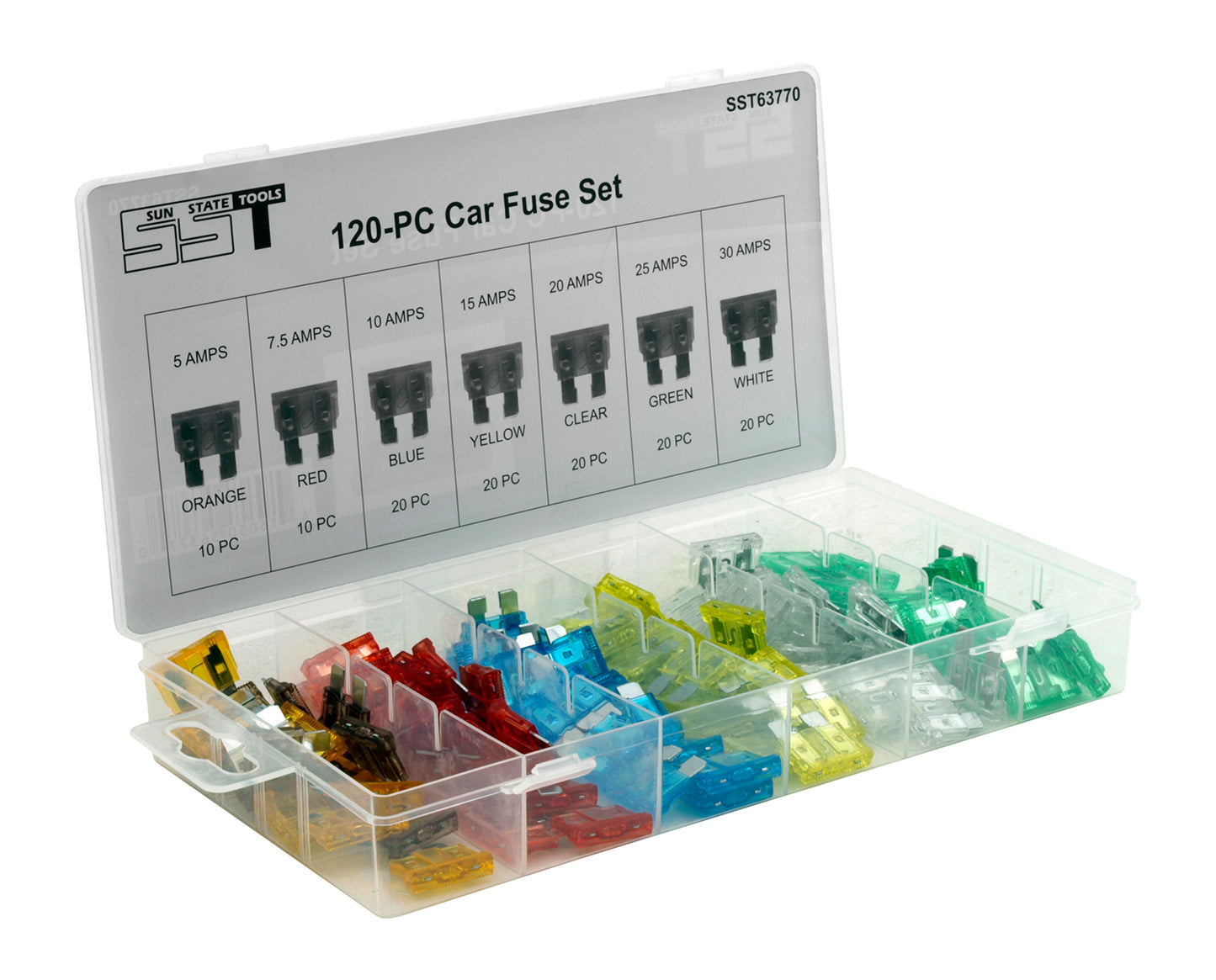 120pc. Car Fuse Set
