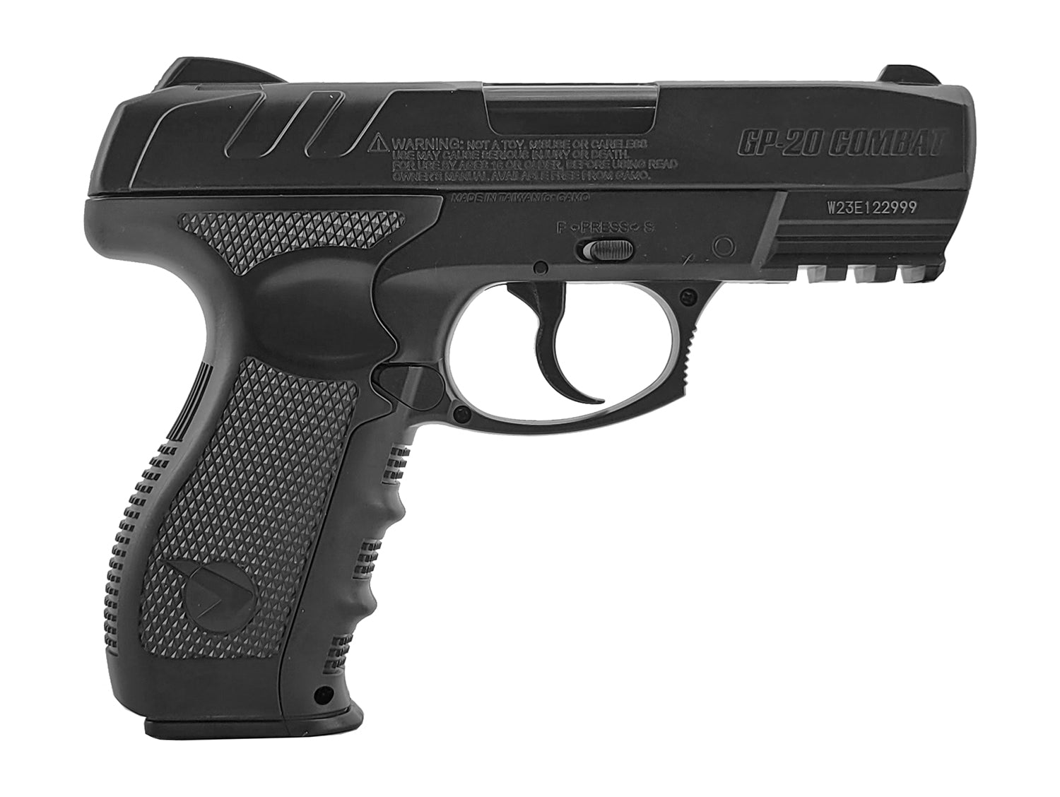 GP20 Combat Semi-Automatic CO2 Powered BB Pistol - Gamo