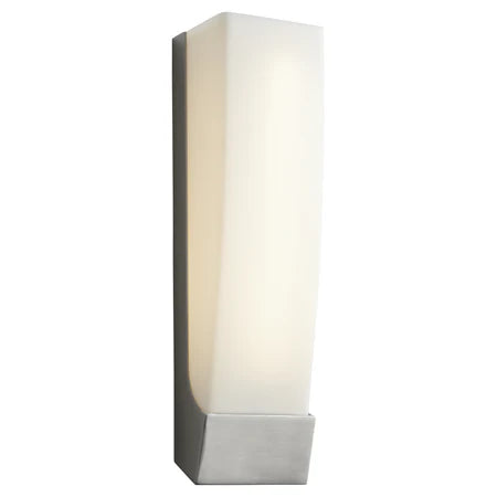 High End Lighting Apollo Wall Sconce 1-Light LED Satin Nickel 3-570-24