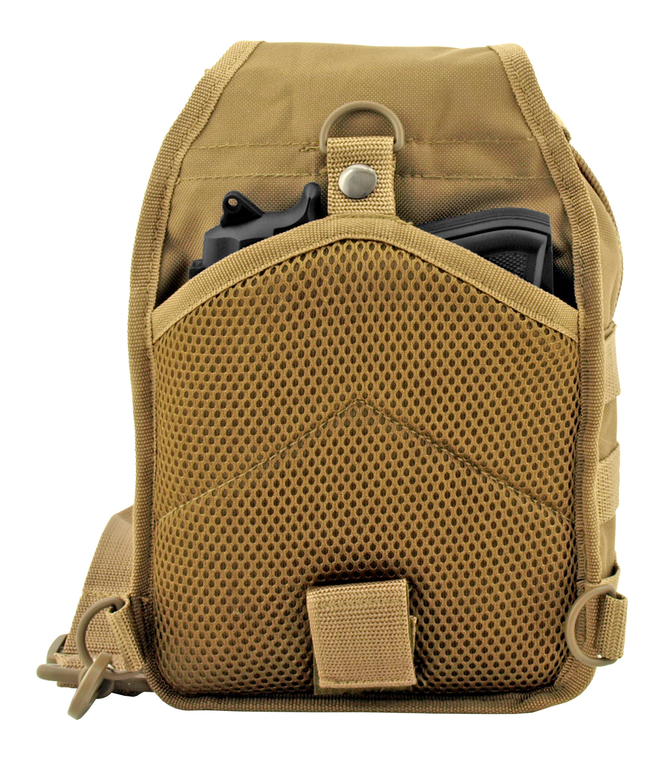 Concealed Carry Tactical Sling Bag - Desert Tan