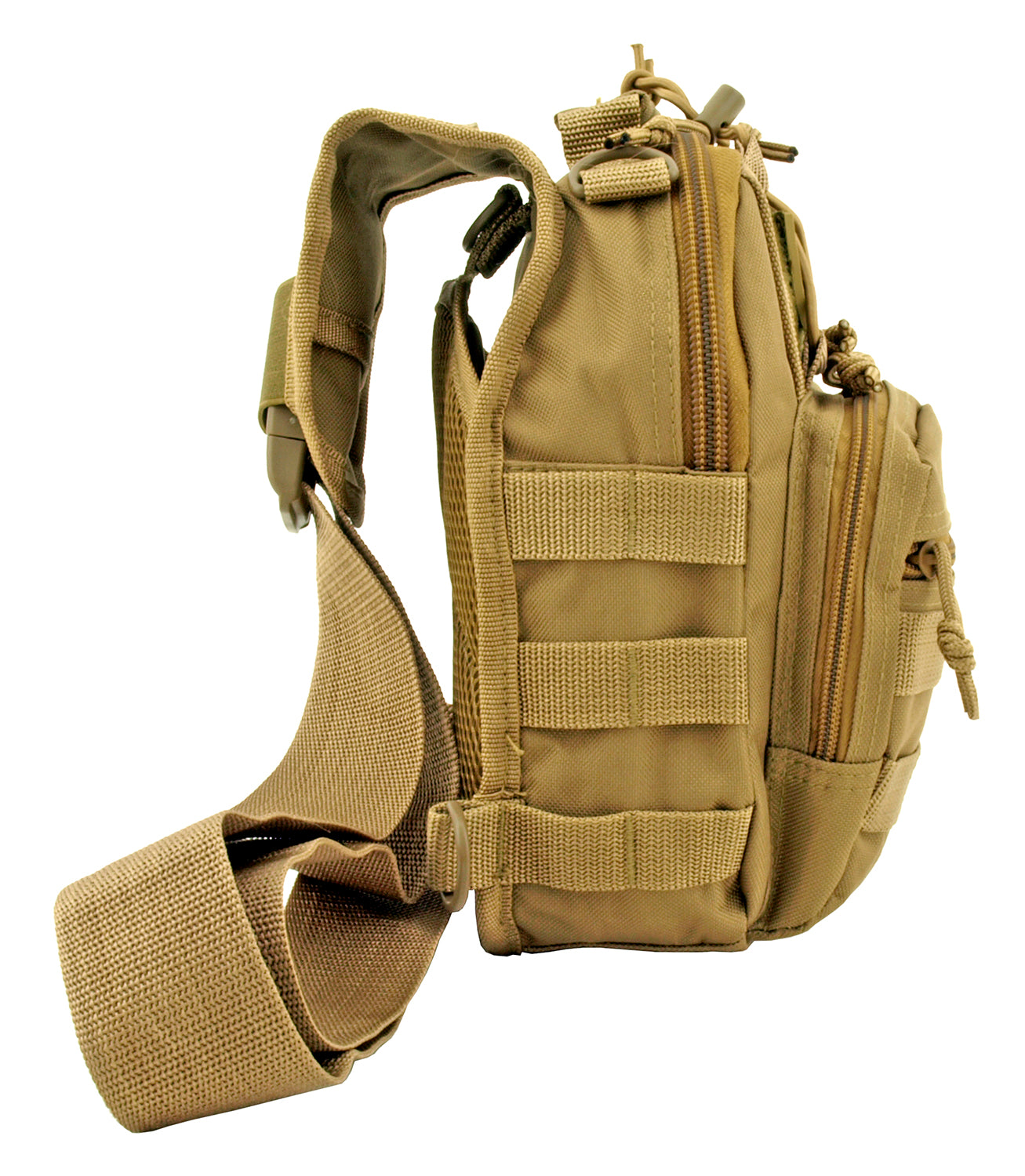 Concealed Carry Tactical Sling Bag - Desert Tan