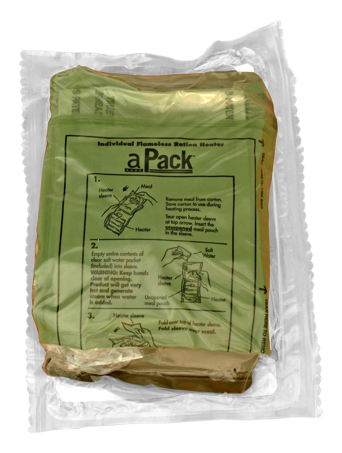 Box of 12 A Pack Meals Ready to Eat - Reduced Sodium MRE