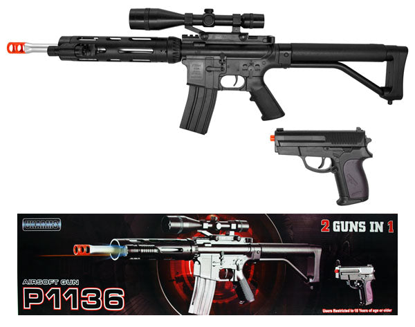 P1136 Spring Airsoft Rifle