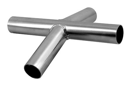 1-3/8" Low Peak 4-Way Canopy Fitting - Peak - Galvanized