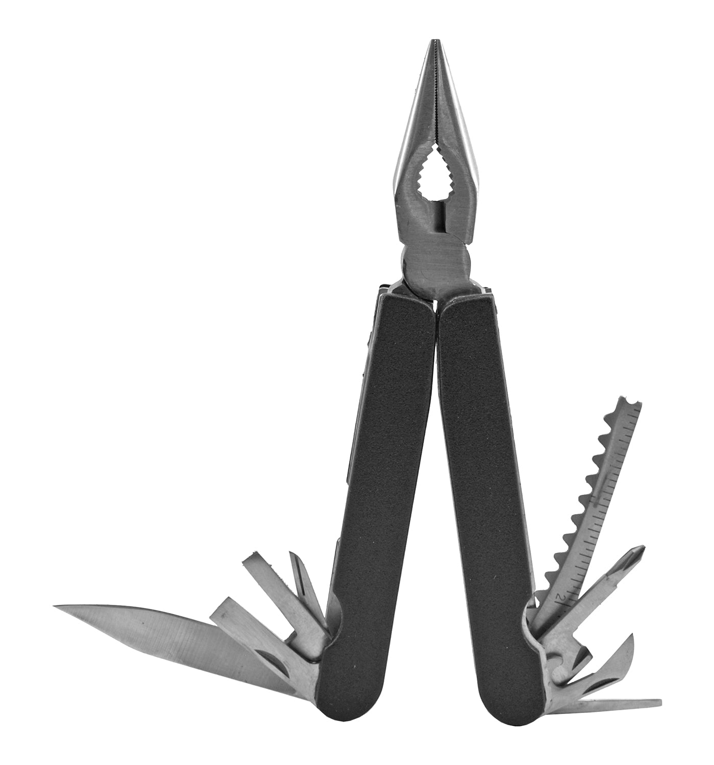 12 in 1 EDC Multi Tool - Black