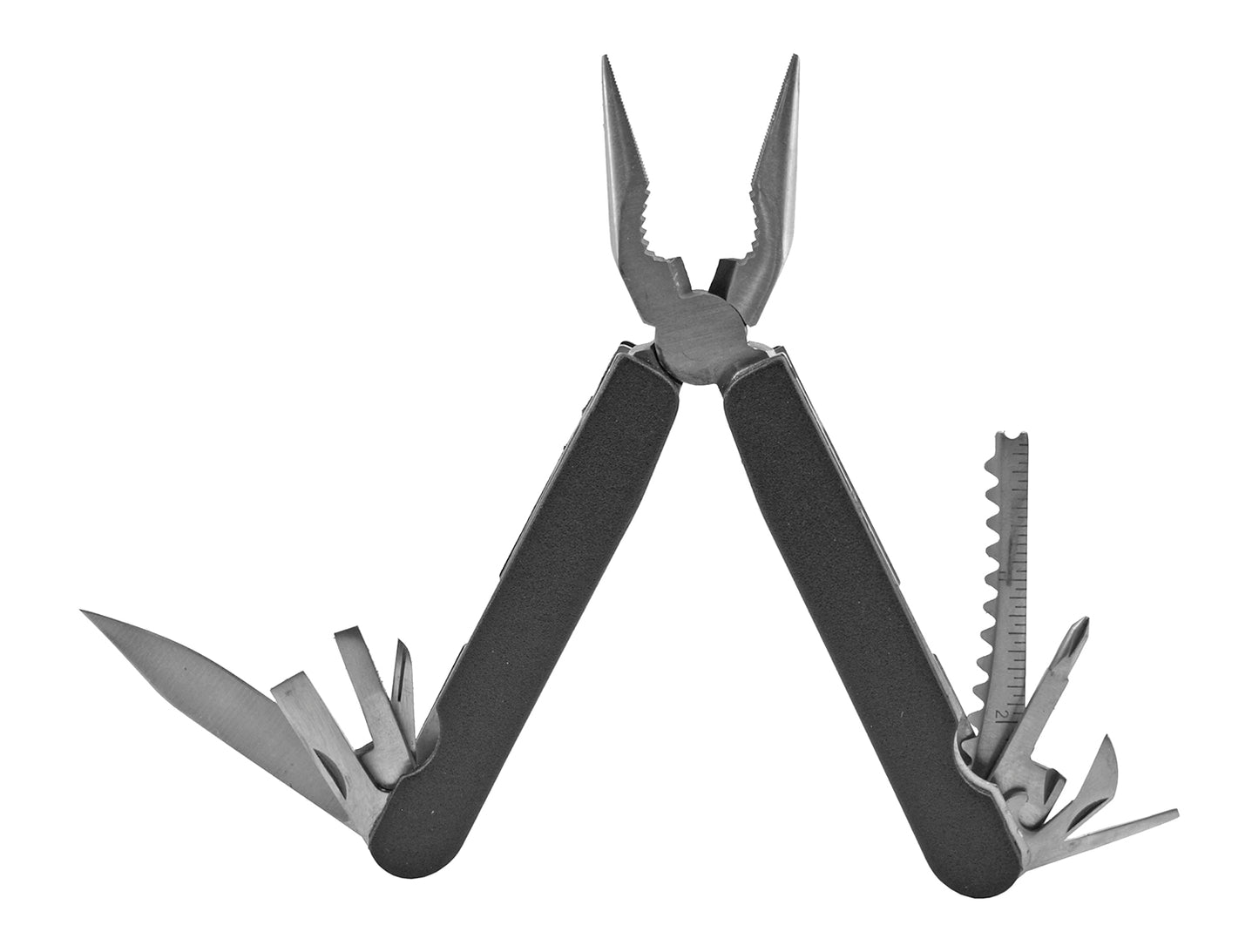 12 in 1 EDC Multi Tool - Black