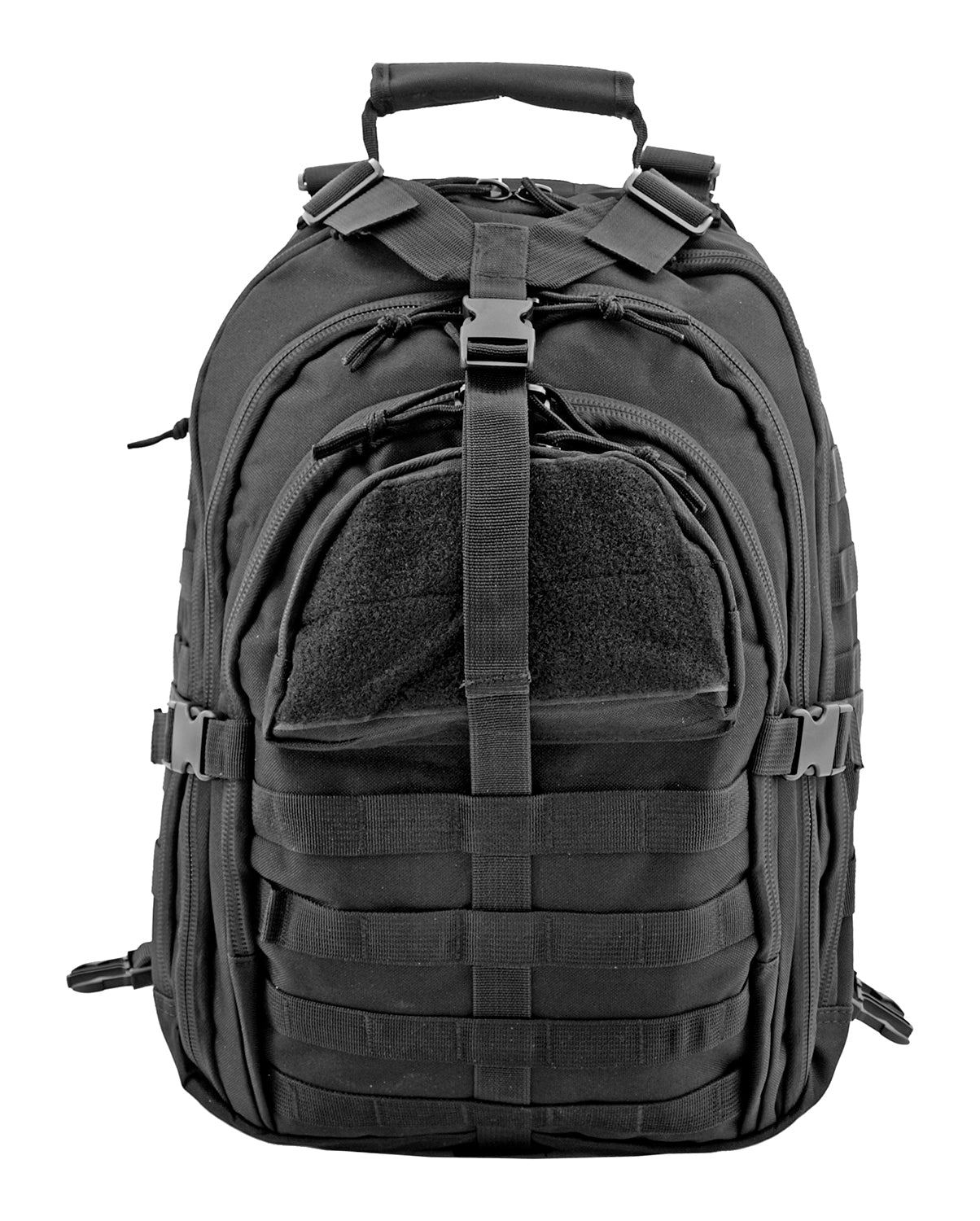 Secure Compression Tactical Mission Backpack - Black