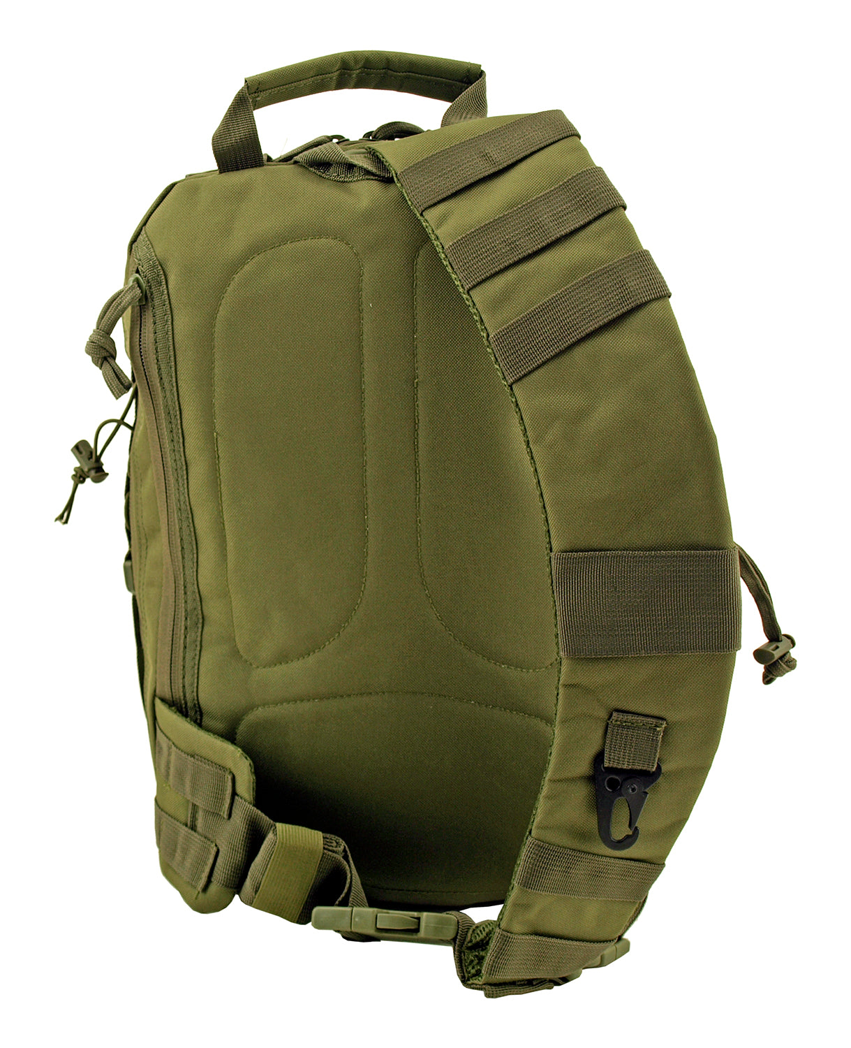 Hard Stone Flight Pack Tactical Travel Sling Backpack - OD Military Green