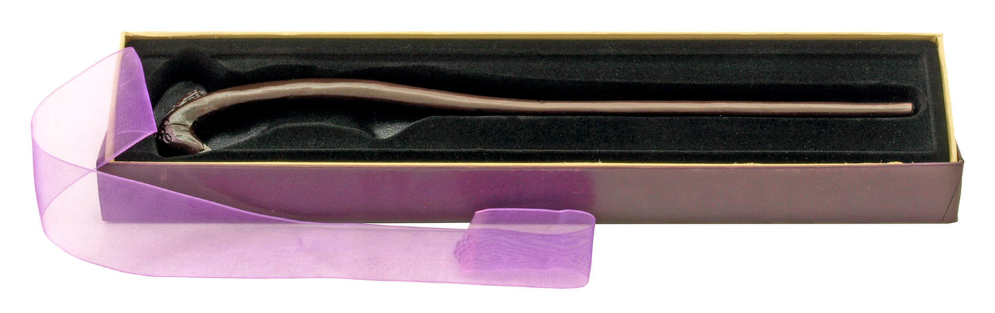 Death Eater Snake Chamber Magical Replica Wizardry Character Wand - Bunt Amber