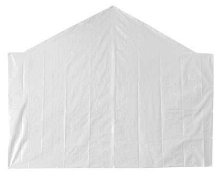 End Tarp for 10' Opening - White