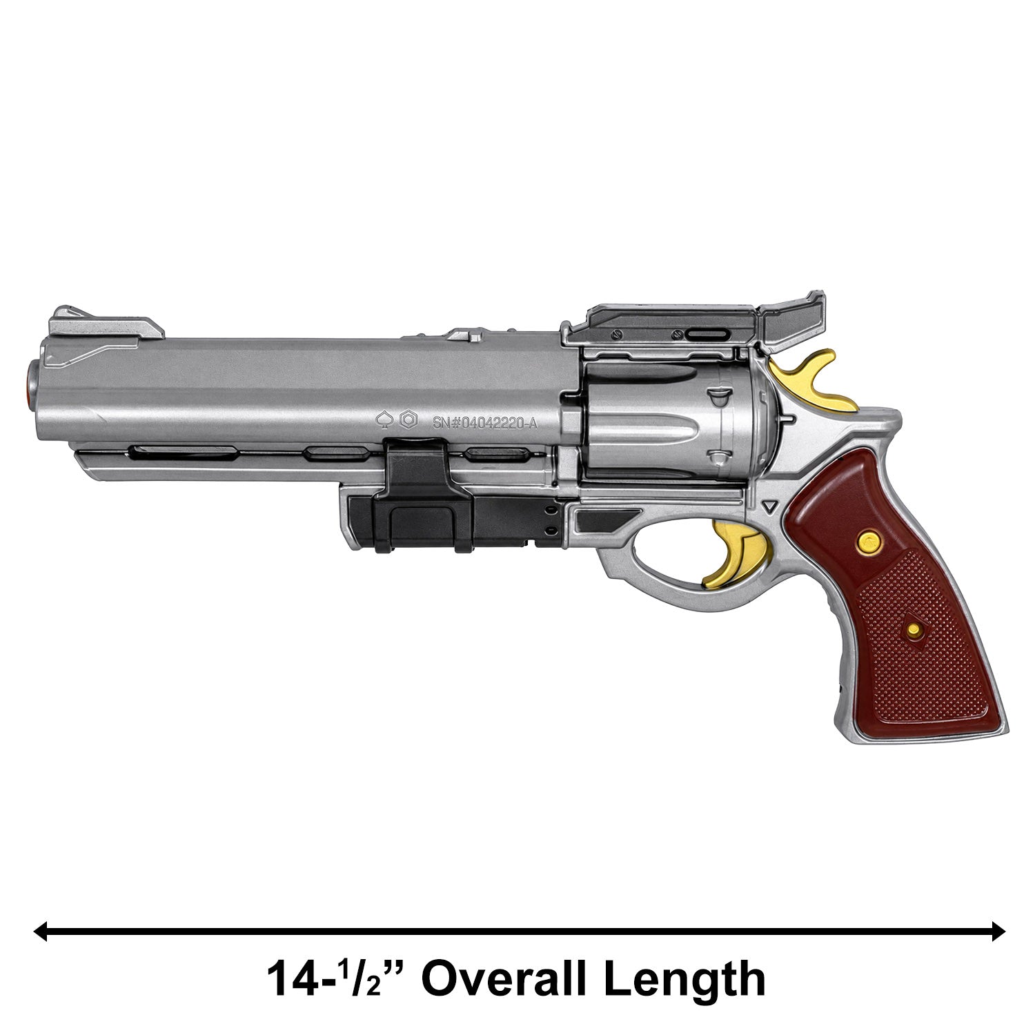 14.5" Hawkmoon Feeling Lucky Ornament Exotic Hand Cannon Replica - Destiny 2 Foam Cosplay Weapon