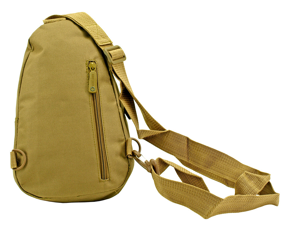 Military Side Sling Bag - Desert Tan